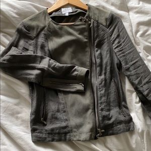 Armani collezioni linen/suede jacket